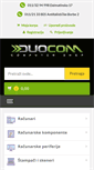 Mobile Screenshot of duocom.rs